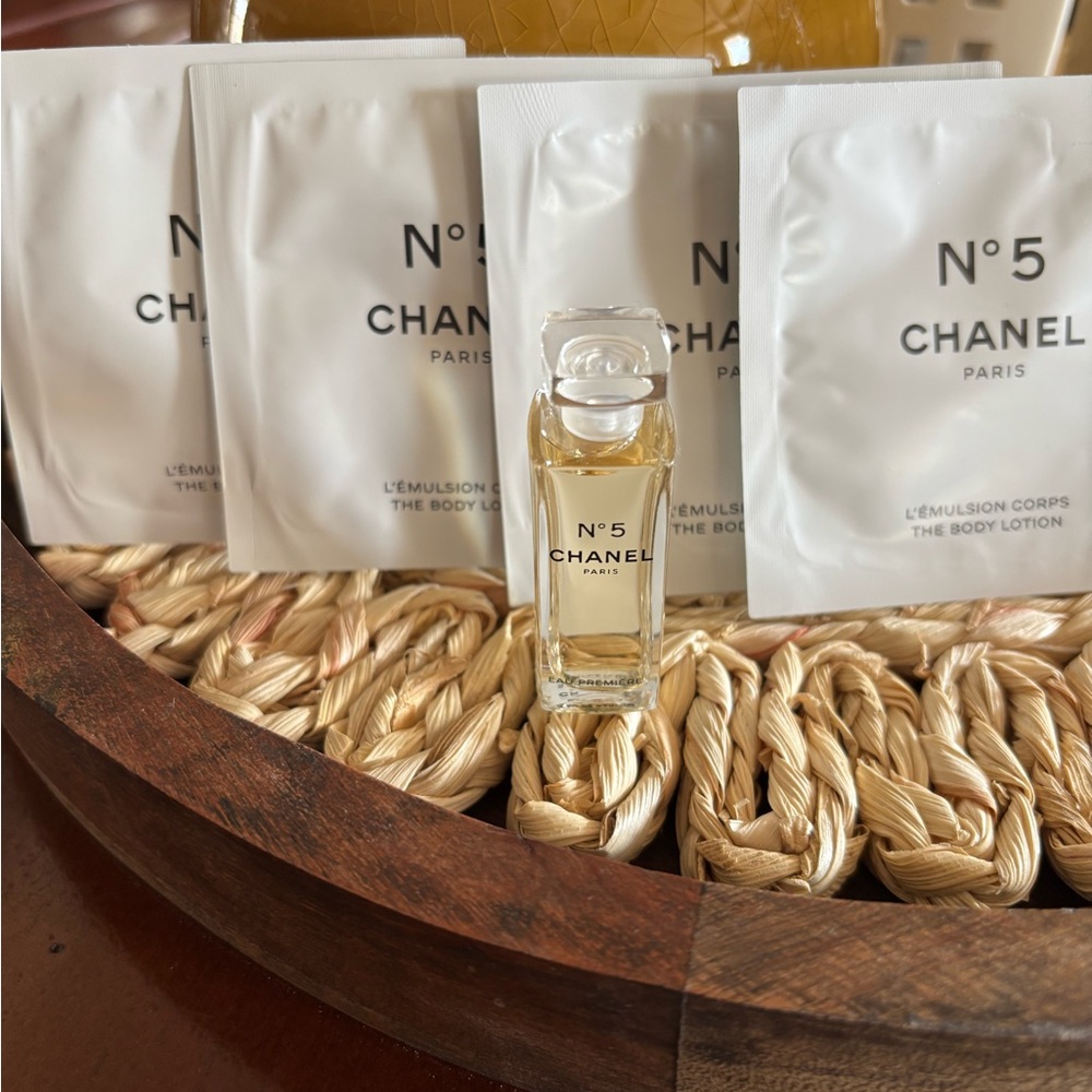 CHANEL No. 5 Mini Perfume and 4 Lotion Set